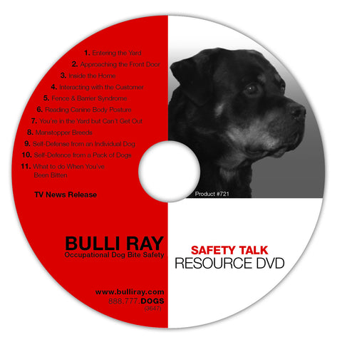 #721 Safety Talk Training Resource DVD