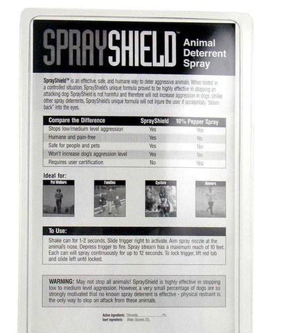 #501 SprayShield Dog Deterrent Citronella Spray – Bulli Ray - Dog Bite ...